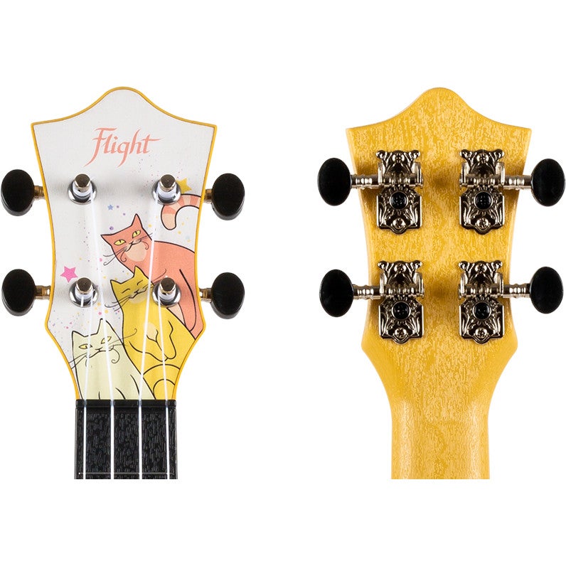Flight Travel Series TUC Kitty concert ukelele met gigbag