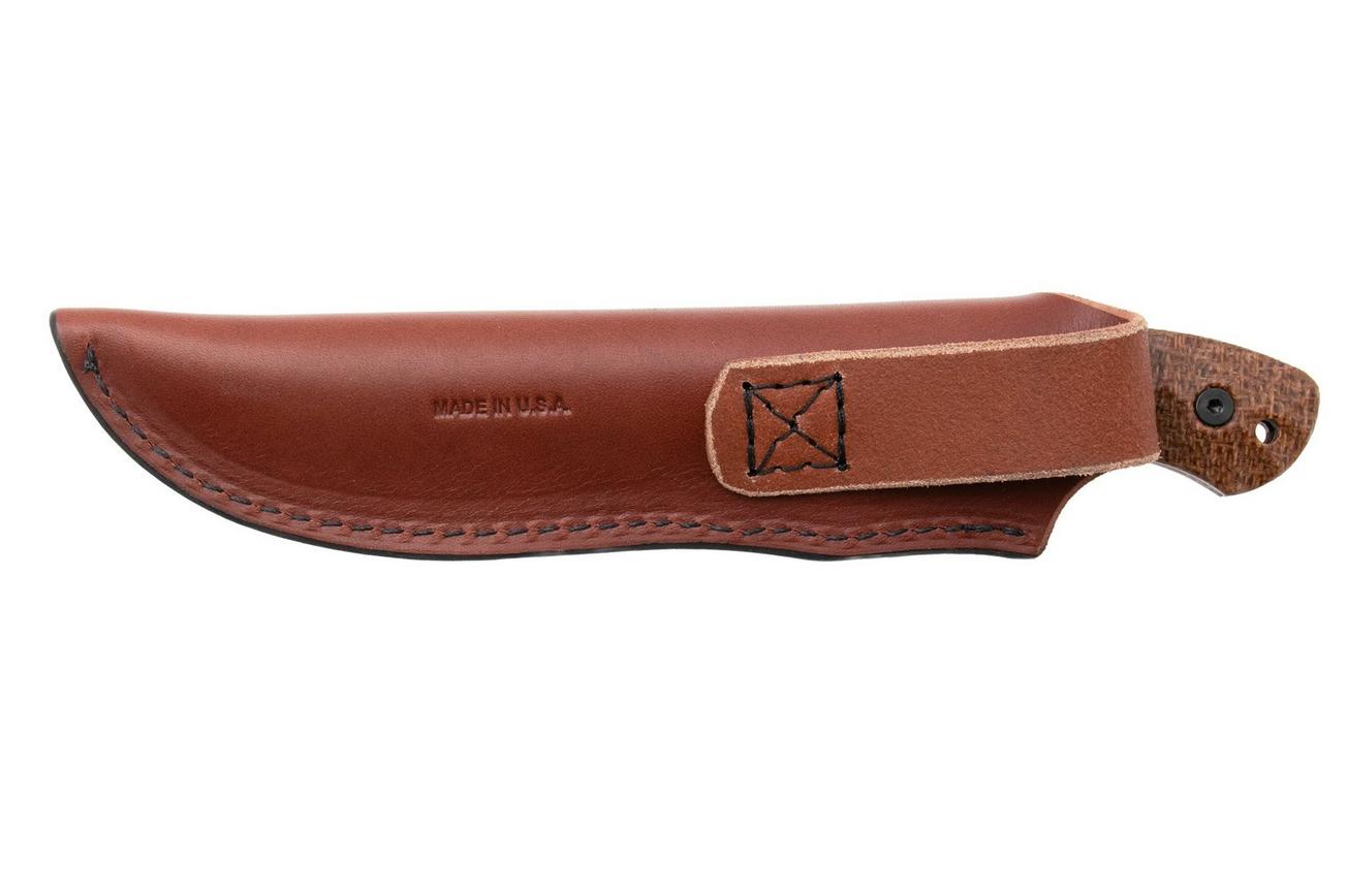 ESEE JG5, ESEE-JG5-BM, 1095 Stonewashed Black Oxide, Brown Burlap Micarta, outdoormes, James Gibson design