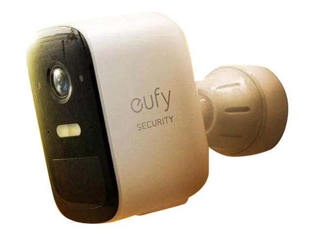 Eufy eufyCam 2C - Netværksovervågningskamera - udendørs, indendørs - vejrbestandig - farve (Dag/nat) - 1080p - audio - trådløs - WiFi (pakke med 2)