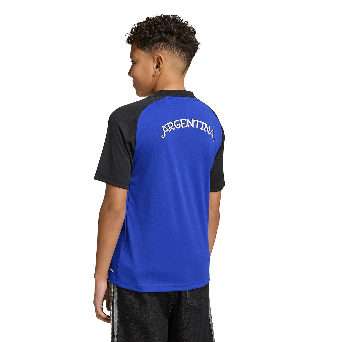 T-Shirt adidas Argentina Pre-Match Away Mundial 2026 Criança