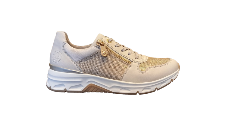 Rieker 48101 pebble/muschel/perlcreme/perle