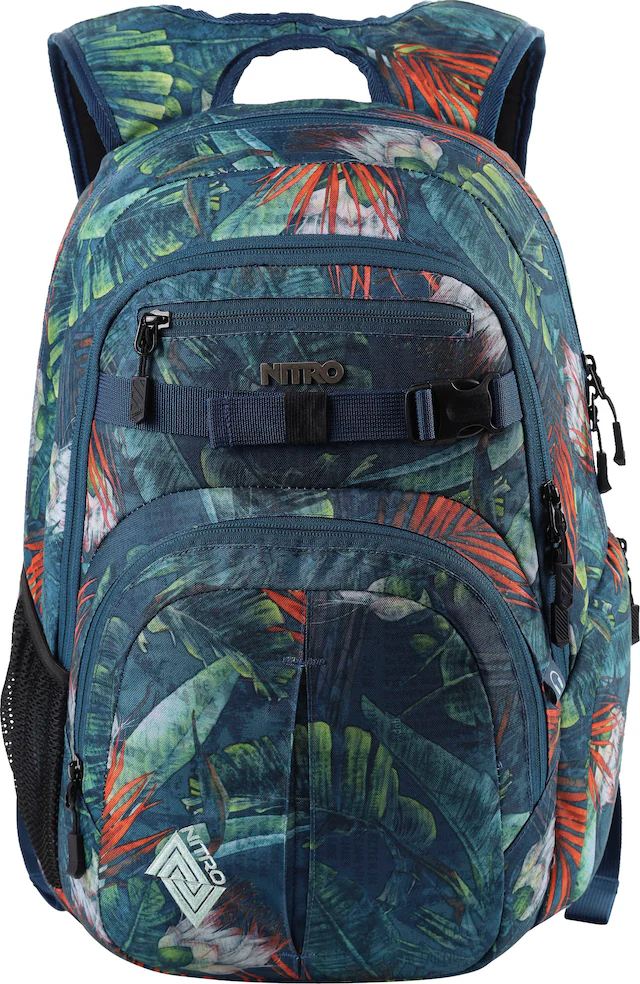 NITRO Schulrucksack »Chase« Alltagsrucksack, Rucksack für Freizeit, Schule, Arbeit und Reise