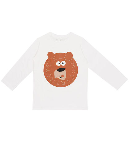 Stella McCartney Kids Bluse - Off White m. Bj?rn