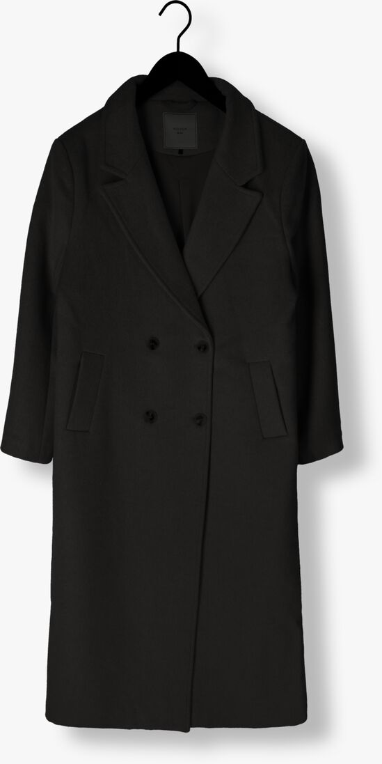 NEO NOIR antraciet neo noir mantel williams wool coat