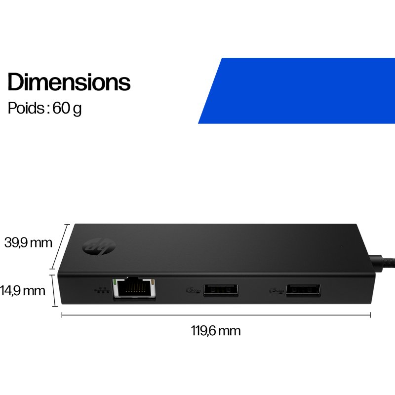 HP Concentrateur USB-C Portable