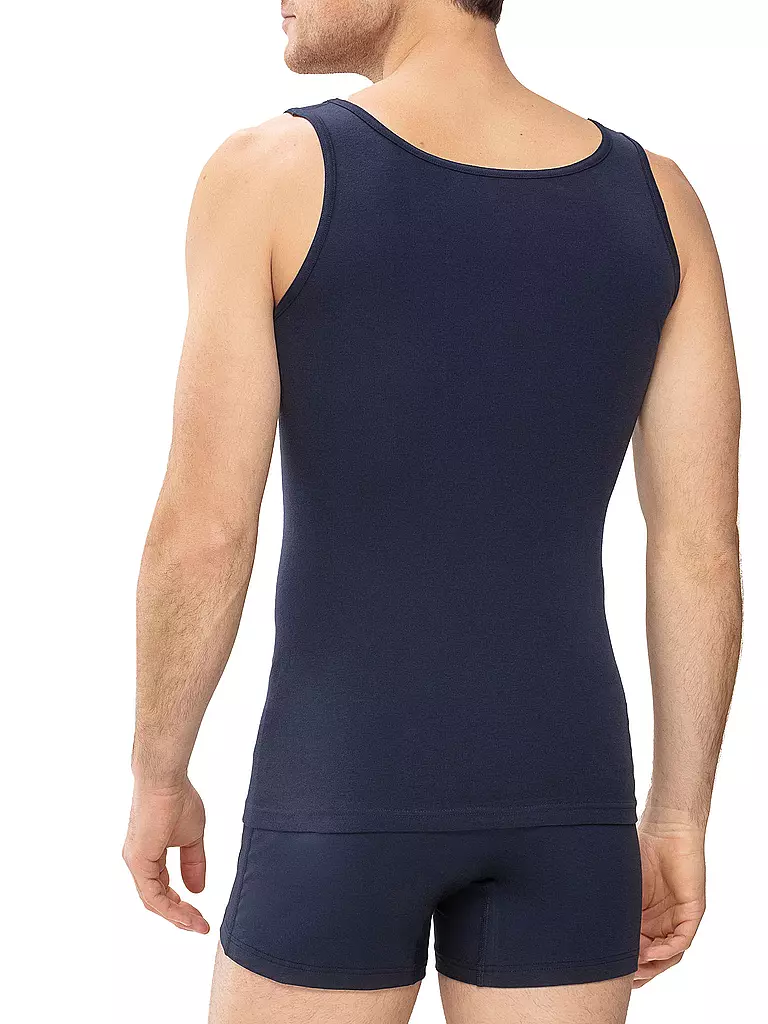 MEY Athletic Shirt Casual Cotton Yacht Blue blau