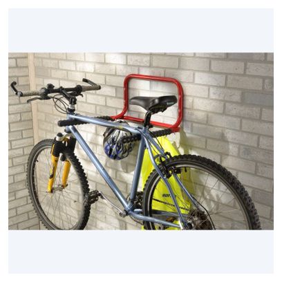 Support Mural Mottez Pliant pour 2 Vélos