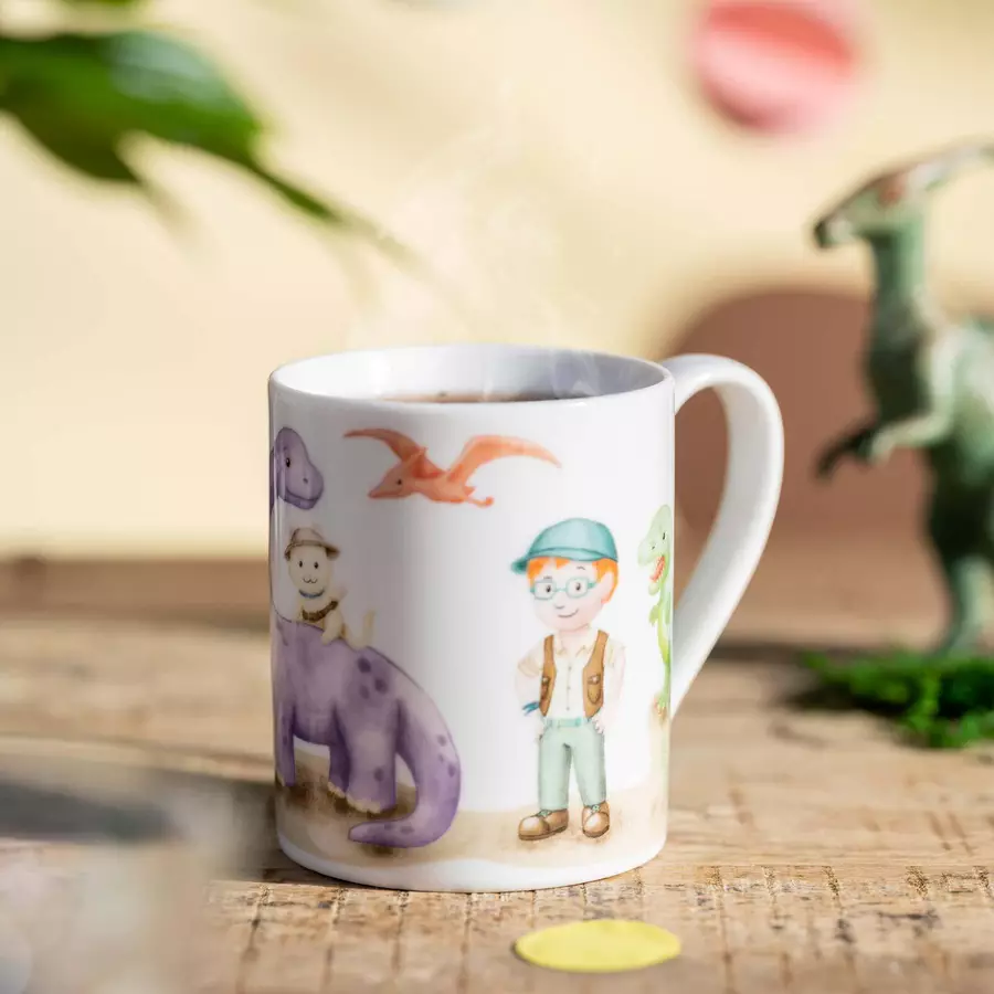 Leonardo Kindergeschirr Set BAMBINI AVVENTURA bunt