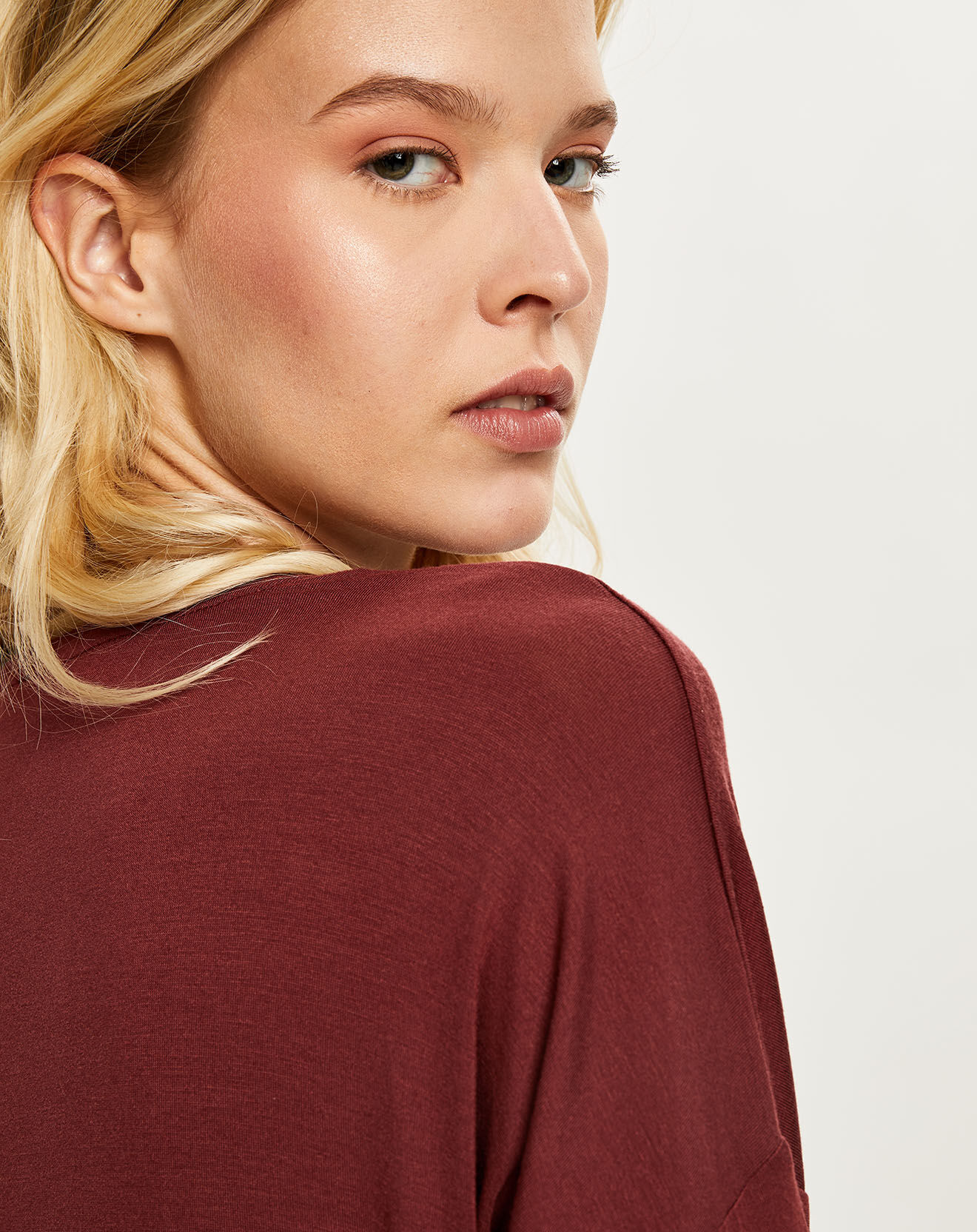Femilet T-Shirt de pyjama acajou