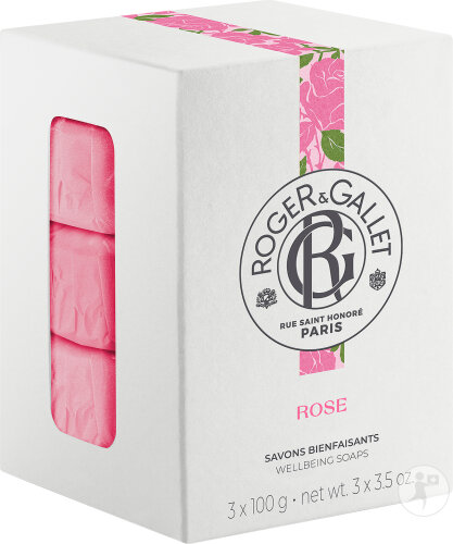Roger&Gallet Rose Savons Bienfaisant 3x100g