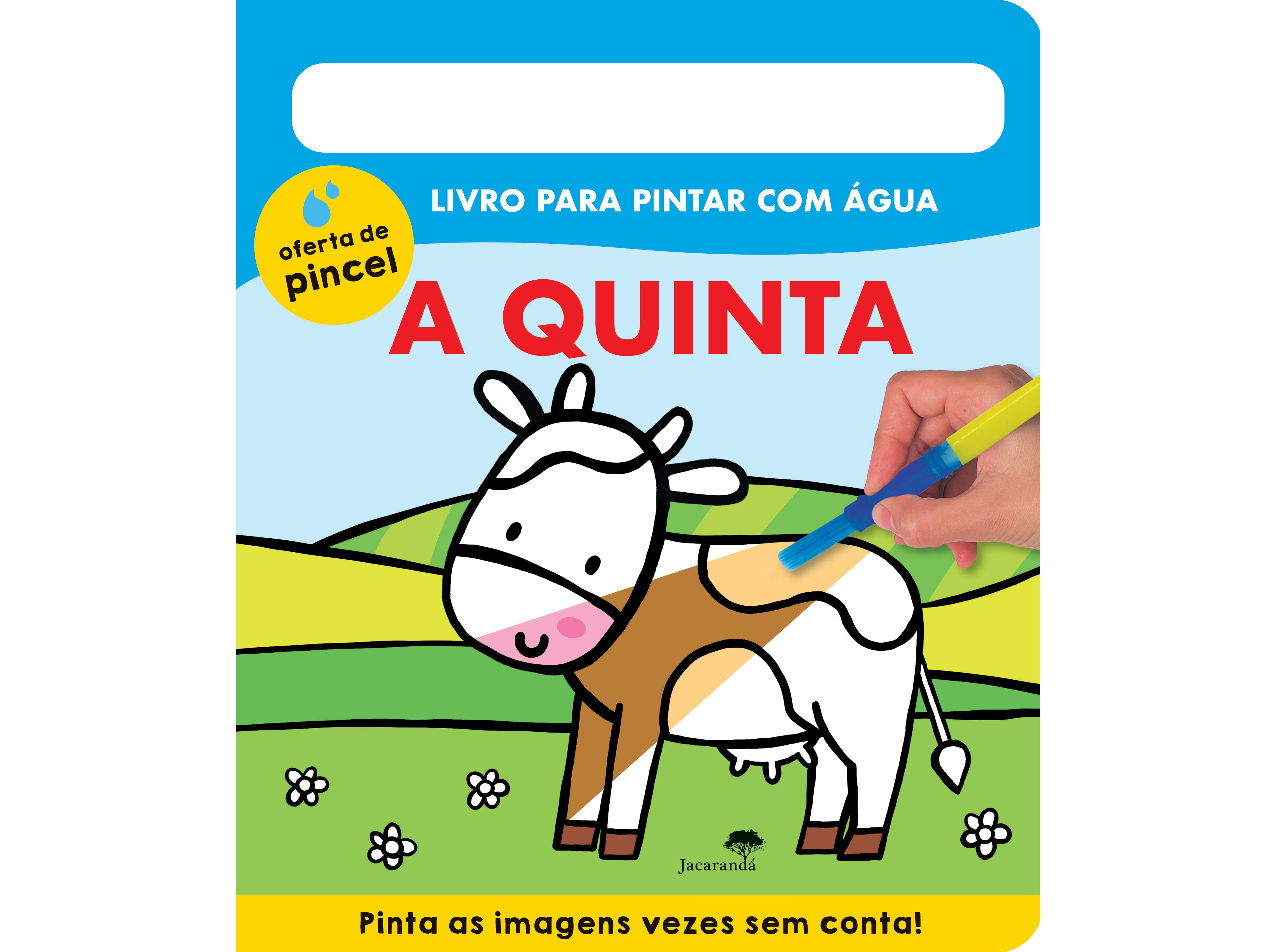 LIVRO A QUINTA - LIVRO PINTAR COM ÁGUA