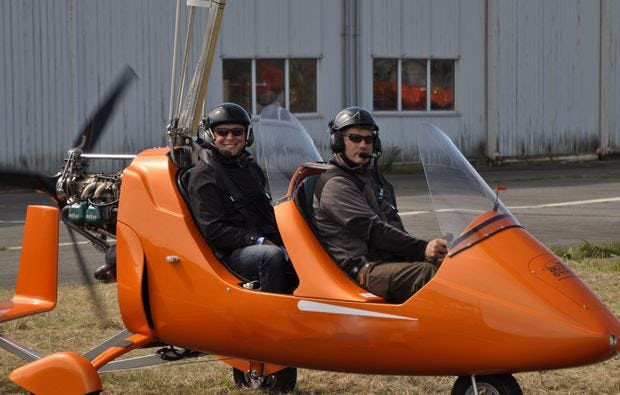 Tragschrauber-Rundflug ab Uetersen/Heist als Geschenk