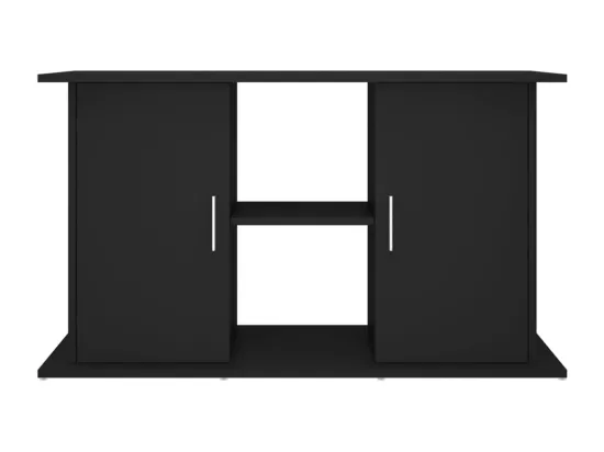 Support pour aquarium noir 101x41x58 cm bois d'ingénierie