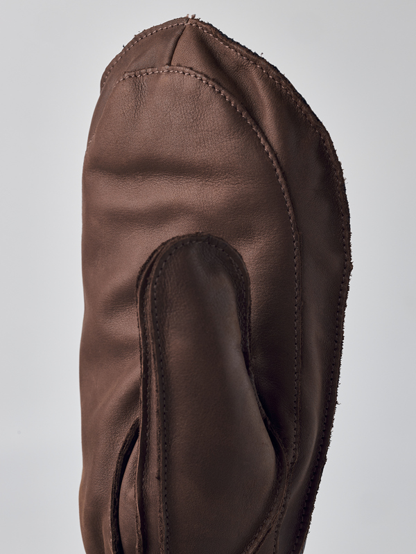 Wakayama Mitt Navy/Brown