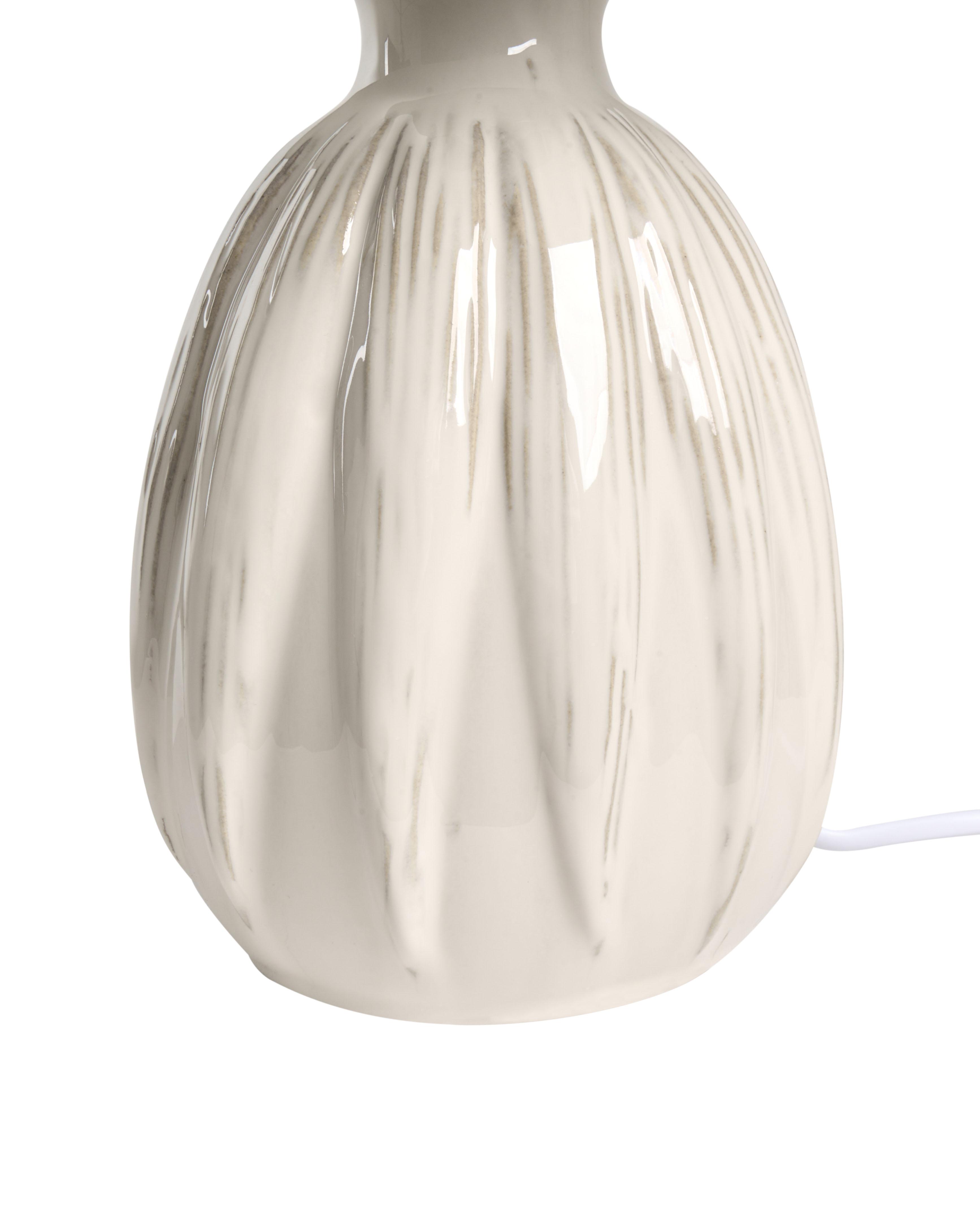 Tafellamp AGUAN Keramiek Lichtbeige