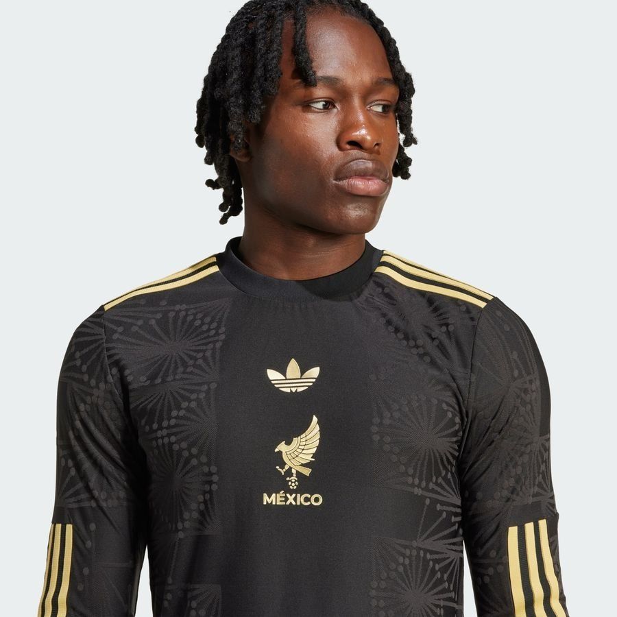Adidas Original Maillot manches longues Mexique Gold