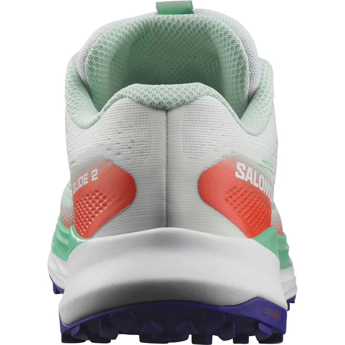 Salomon Ultra Glide 2 White / Electric Green / Cherry Tomato