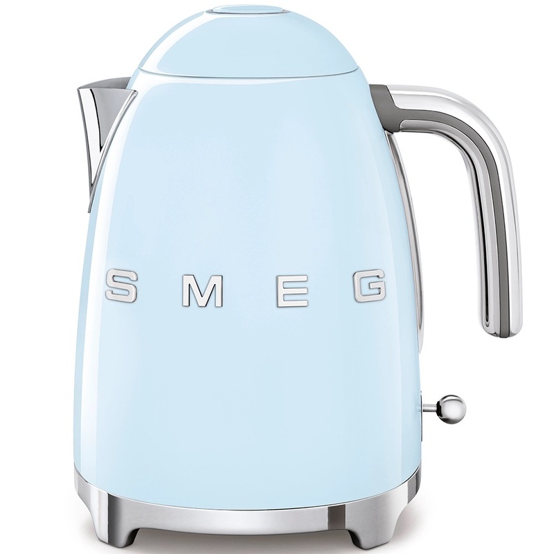 smeg Wasserkocher 50's Retro Style, 1.7 Liter, pastellblau