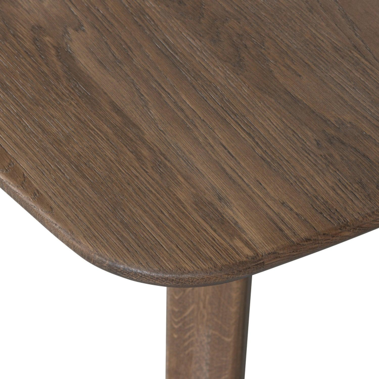WOOOD Tablo eettafel 220x100 deens ovaal DL cashmere bruin