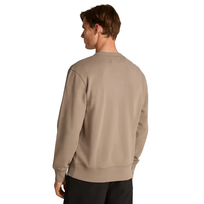 Calvin Klein Woven Label Crewneck Sweater Heren