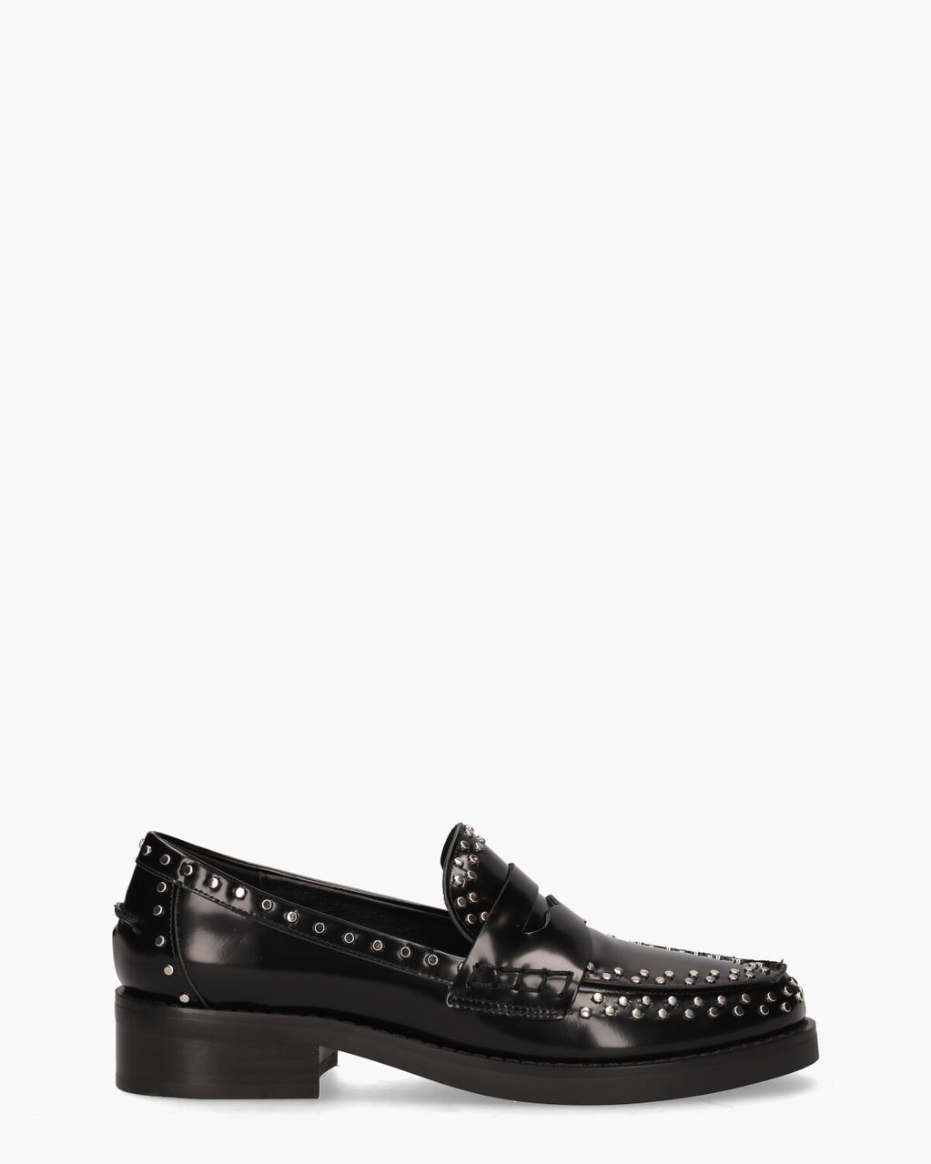 Bibi Lou Roberta Zwart Damesloafers
