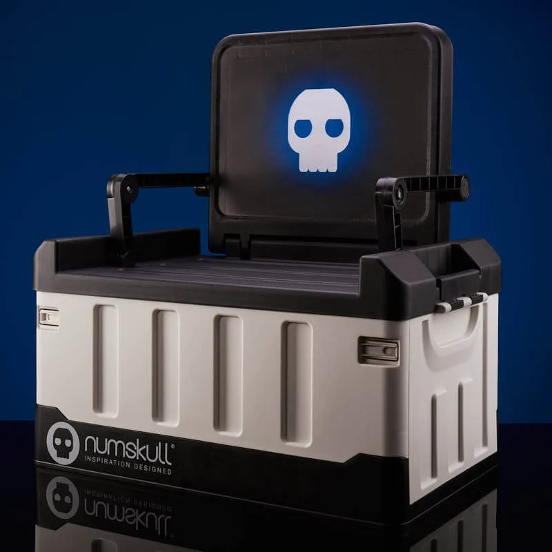 Numskull Official PS5-Inspired Bedroom Storage Box with folding chair
