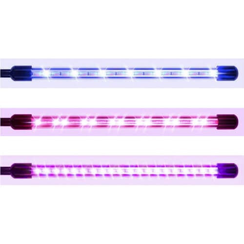Fullspektret LED-plantelampe med stativ og 4 justerbare armer