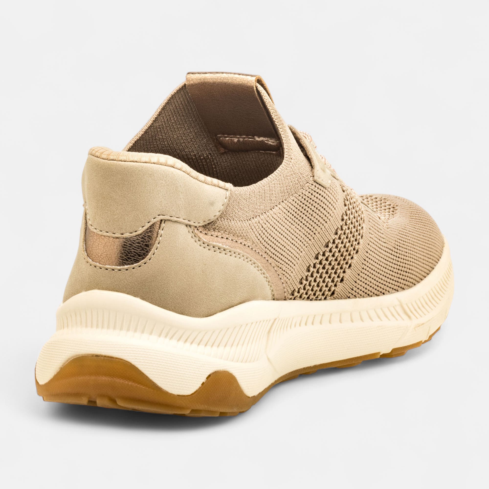 Baskets basses Femme taupe