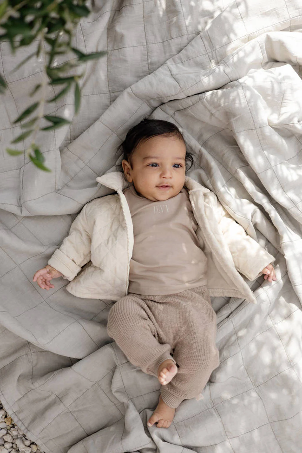LEVV zomerjas beige