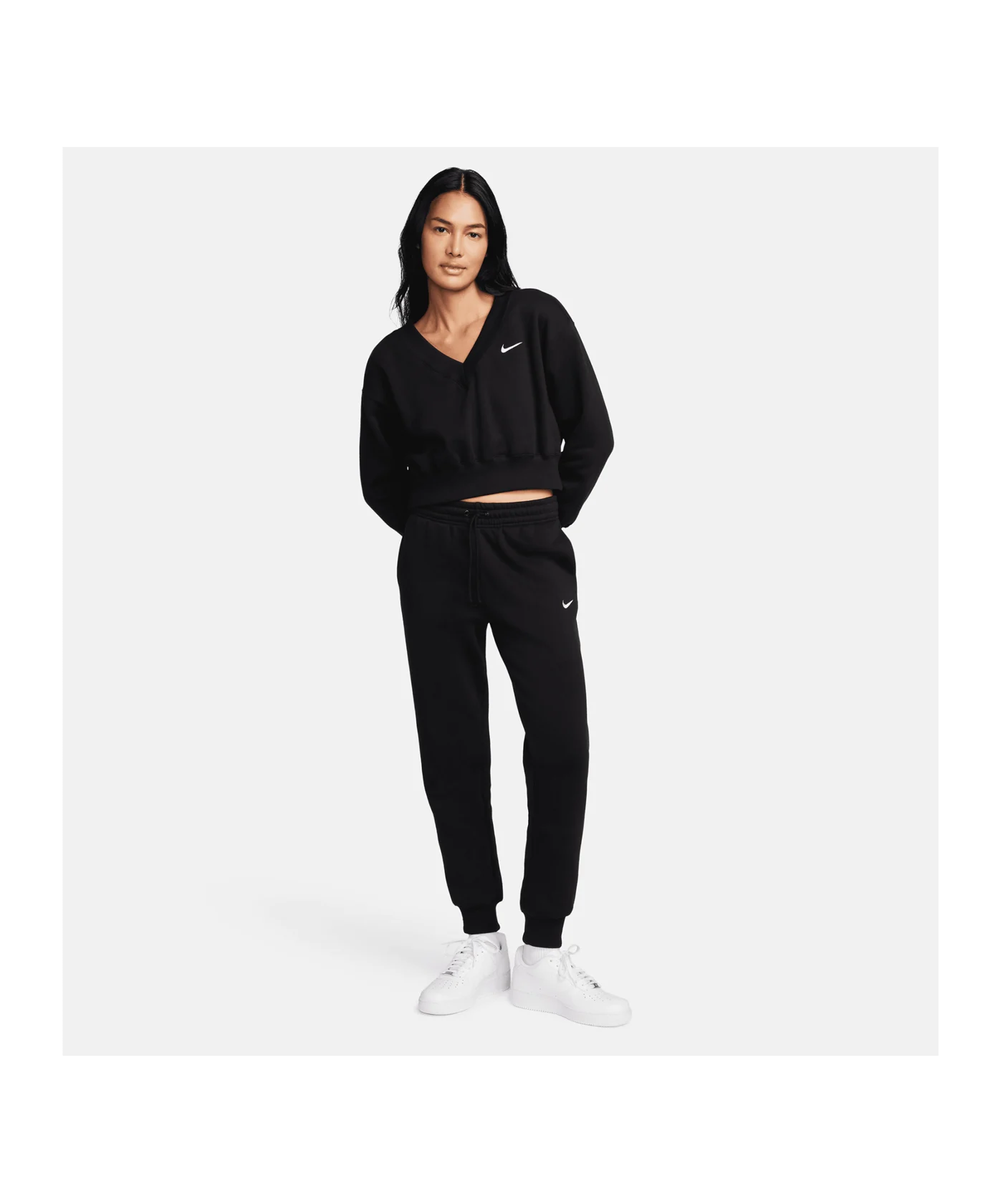 Nike Phoenix Fleece Mid Rise Jogginghose F010