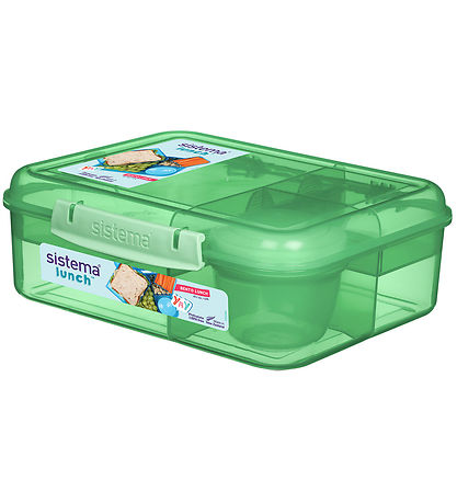 Sistema Madkasse - Bento Lunch - 1,65 l -  Grøn
