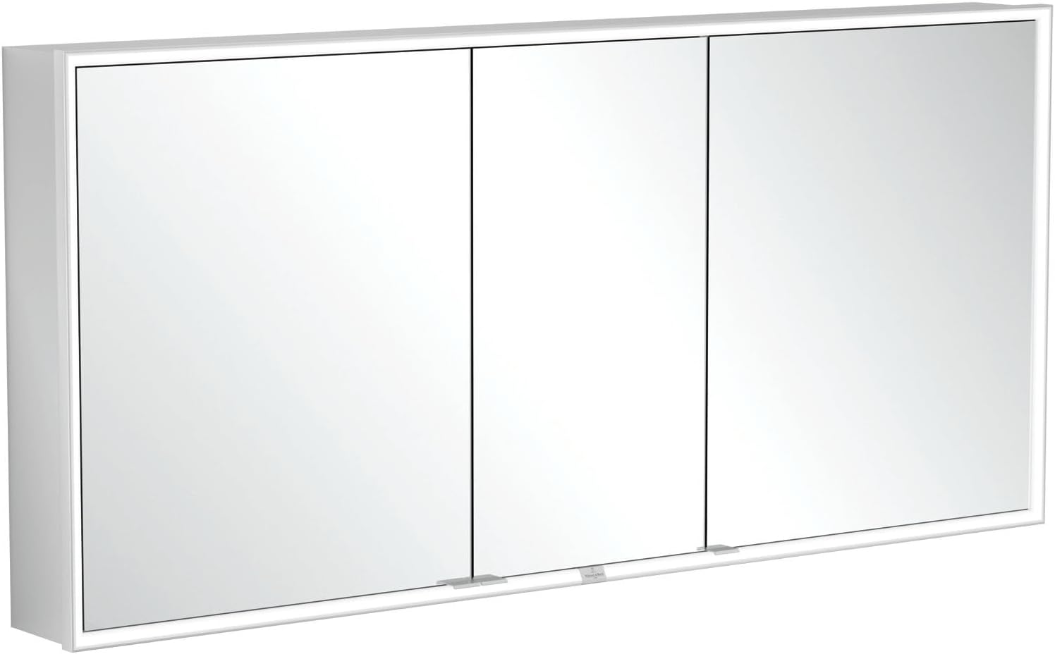Villeroy & Boch My View Now, Spiegelschrank für Einbaumontage,mit Beleuchtung, 1600x750x167,5 mm, mit Sensordimmer, 3 Türen, A45616, A4561600