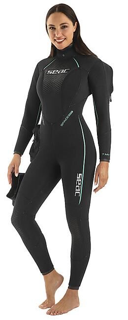 SEAC SUB - COMBINAISON SEMI ETANCHE SPACEDRY 7MM FEMME