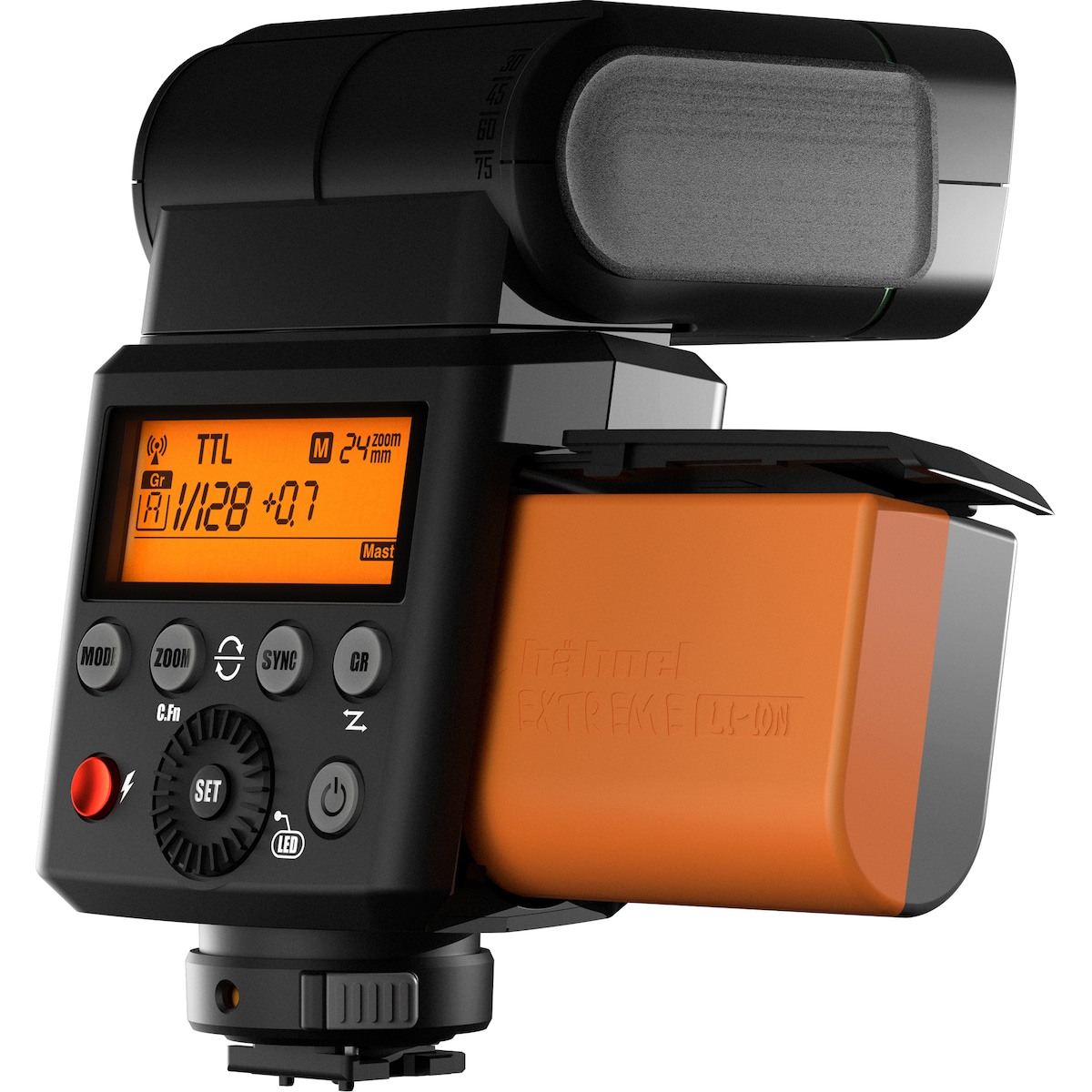 Hähnel Modus 360RT blits til Olympus MFT-kameraer