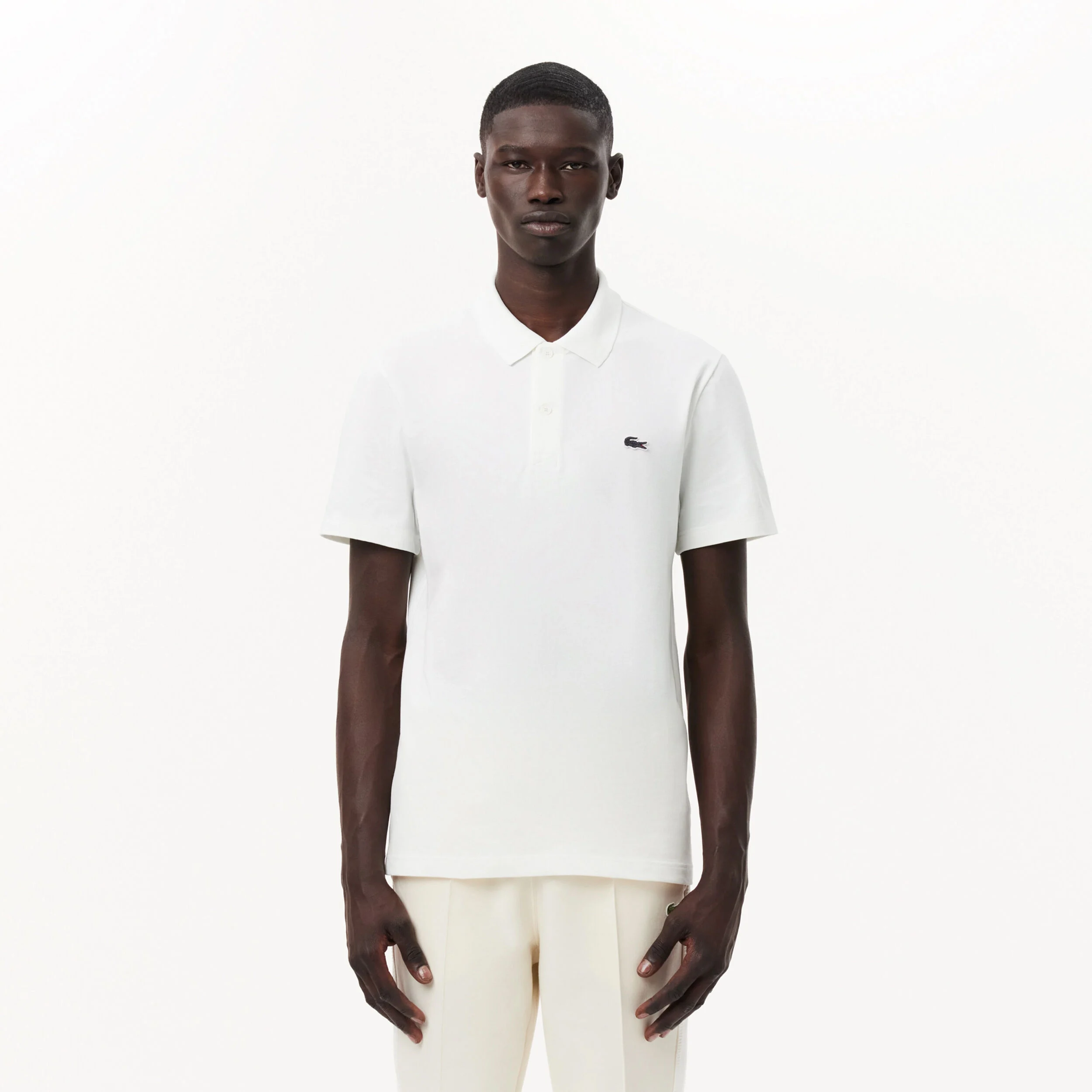 Lacoste Core Lifestyle Polo Hommes - Blanc