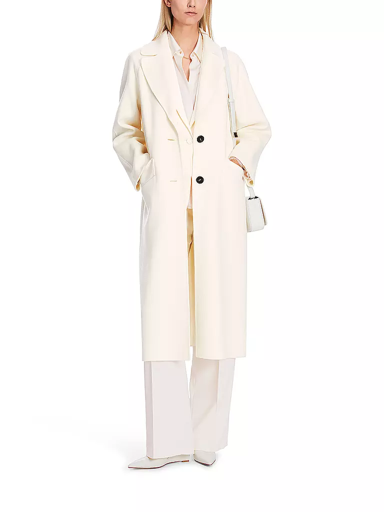 MARC CAIN Wollmantel beige