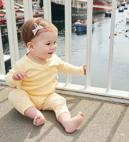 Copenhagen Colors Wickelbody L/æ - Pale Yellow