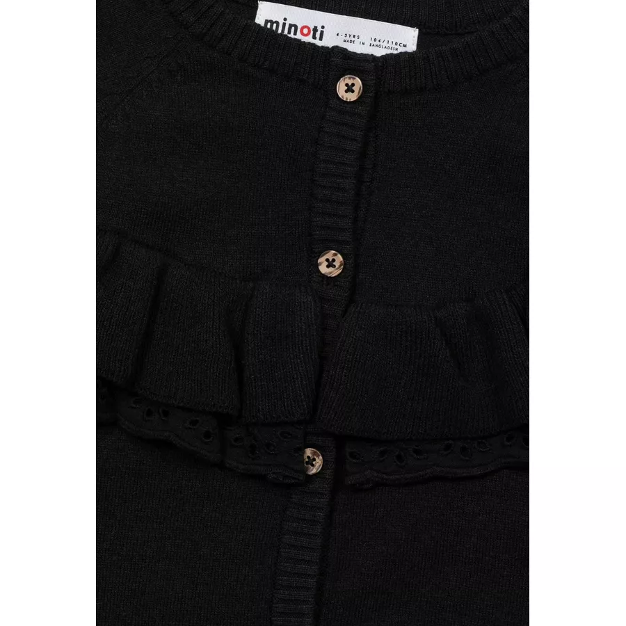 MINOTI Strickjacke Schwarz