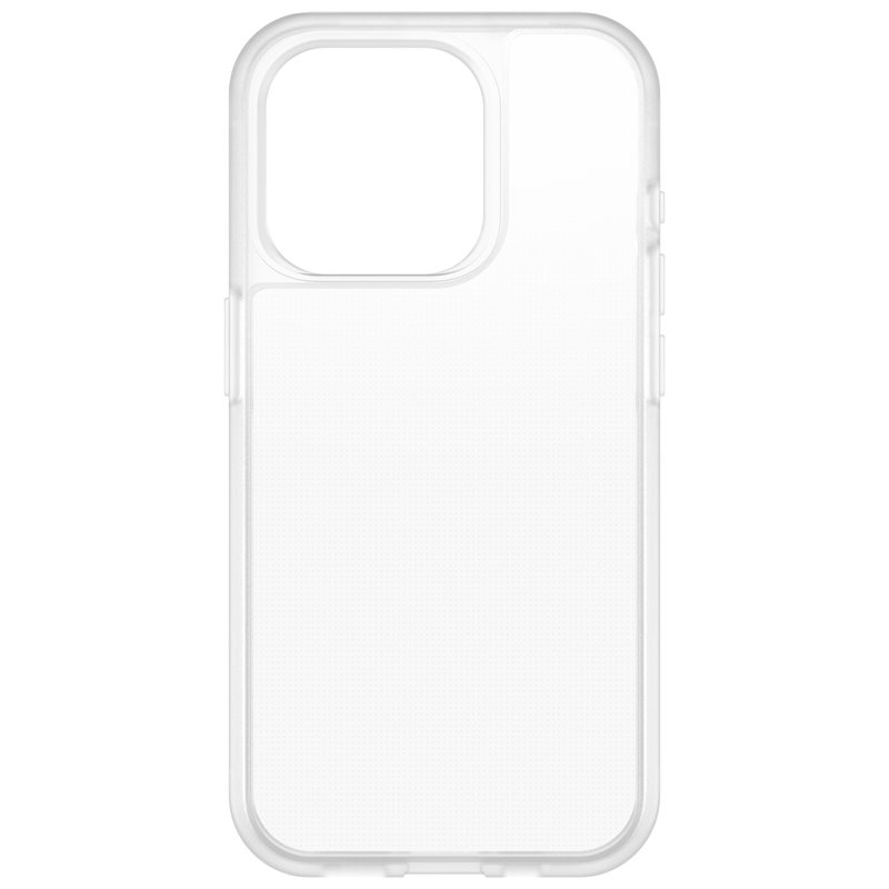 iPhone 15 Pro Max Hybrid Hülle TPU Bumper   Hardcase Rückseite React Series (77-92786) - Transparent