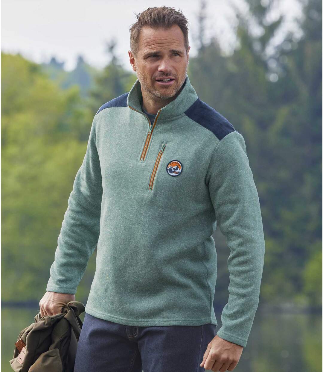 Sweat Molleton Chiné Winter Outdoor