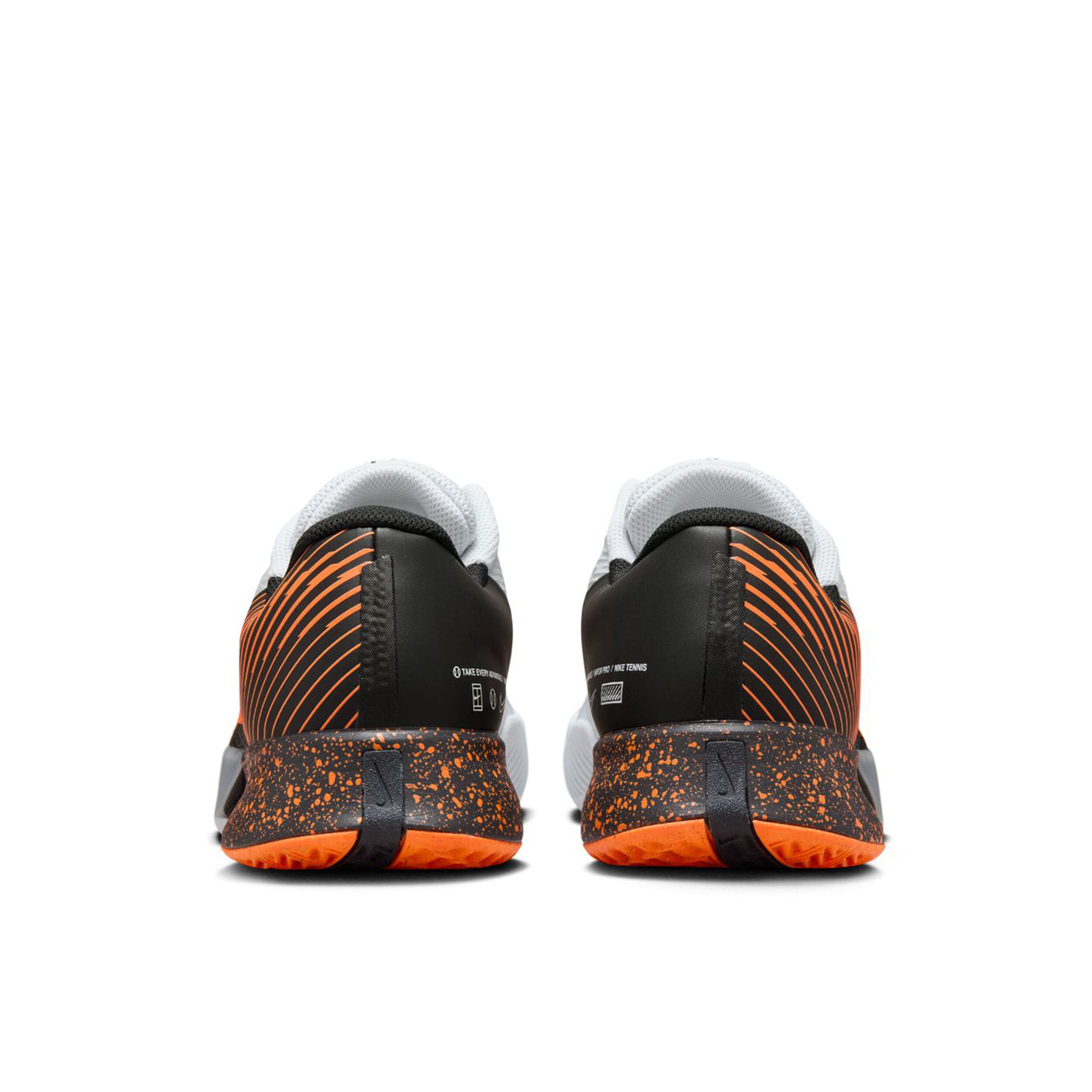 Nike Zoom Vapor Pro 2 Premium Chaussure Terre Battue Hommes - Blanc , Orange
