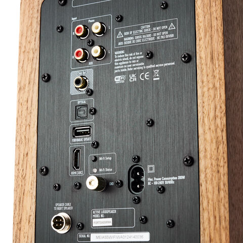Argon Audio FORTE A55 WIFI – actieve luidsprekers met Wi-Fi-streaming Hout