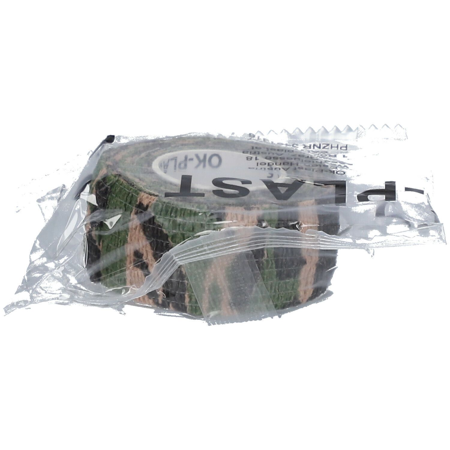 OK-plast Fingerverband camouflage 2,5 cm x 4,5 m
