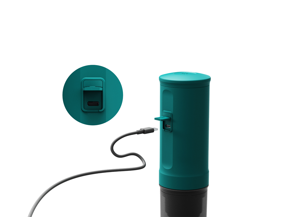 OutIn Nano draagbare elektrische espressomachine - Blue