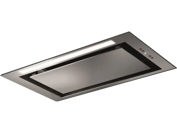 Elica Lane IX/A/52 - Hætte - tag - bredde: 51.4 cm - dybde: 28.3 cm - udtrækning og recirkulation (-) - rustfrit stål