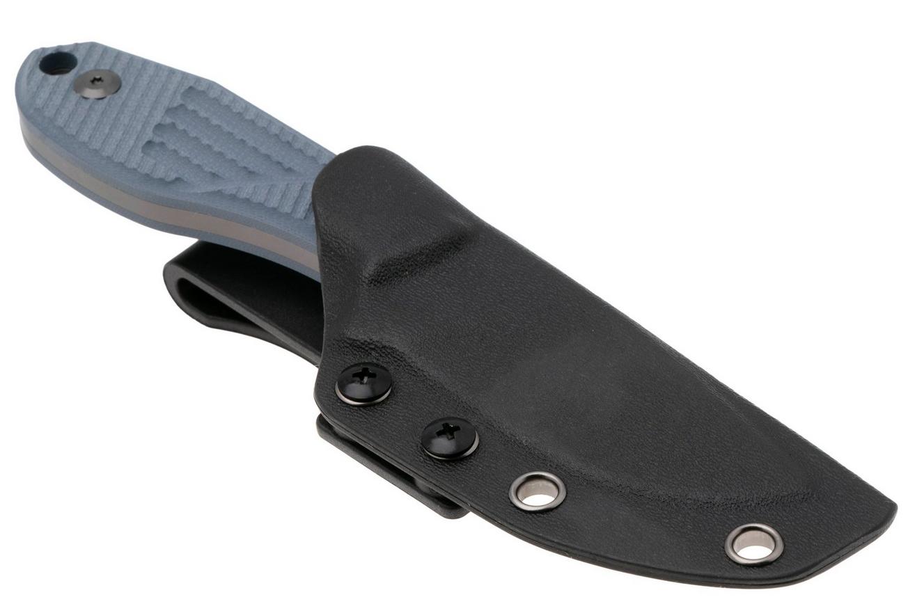 Tenable Knives Tiny Dancer G014A3 Gray Coated D2, Light Gray G10, vaststaand mes, JB Stout design