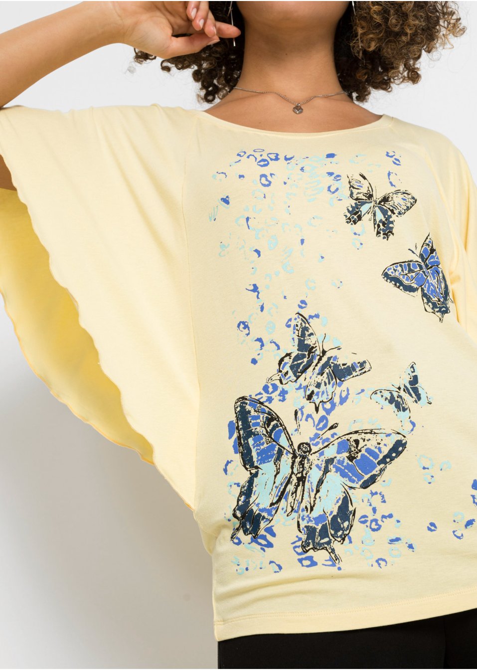 T-shirt manches chauve-souris