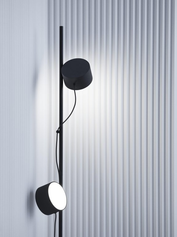 Muuto Post vloerlamp zwart