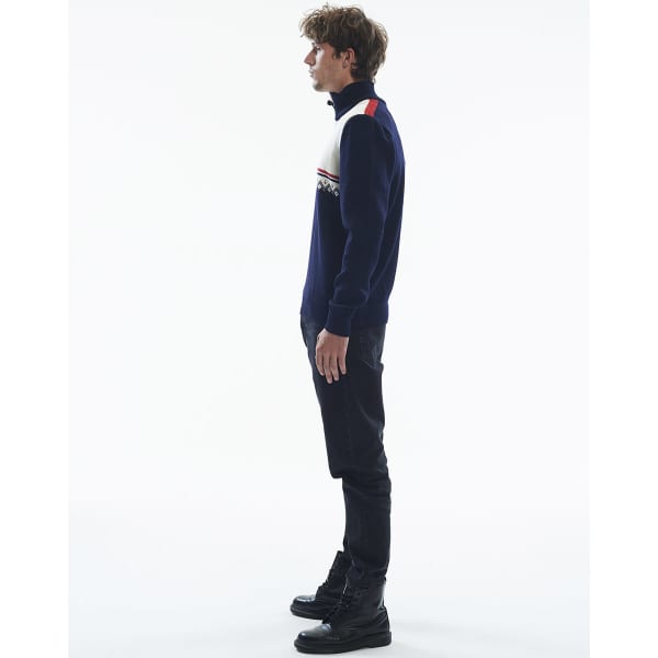 Pull DALE OF NORWAY LAHTI M SWEATER NAVY OFF WHITE RASPBERRY