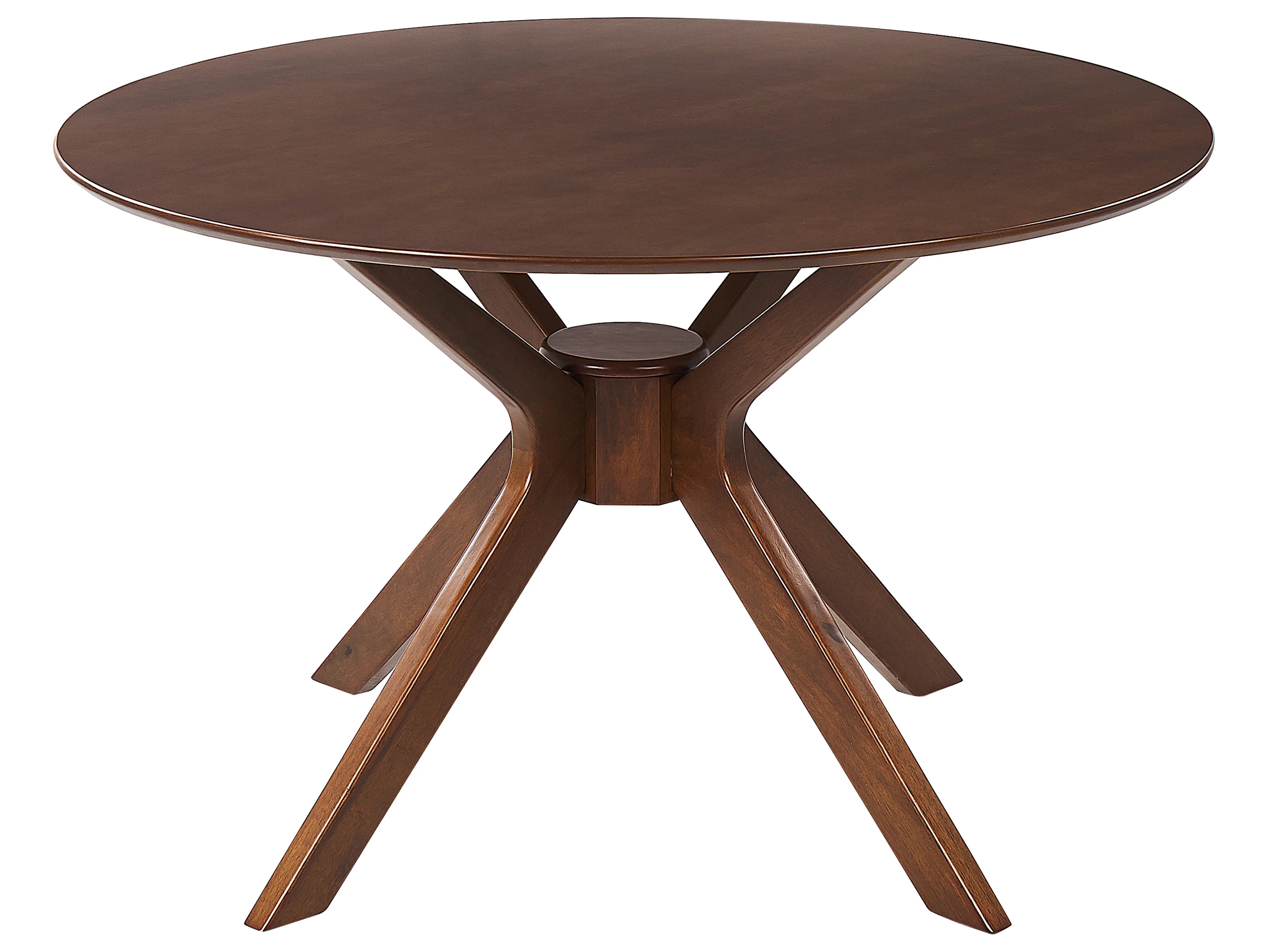 Eettafel TYMIS Donker mahoniehout 120 cm 120 cm